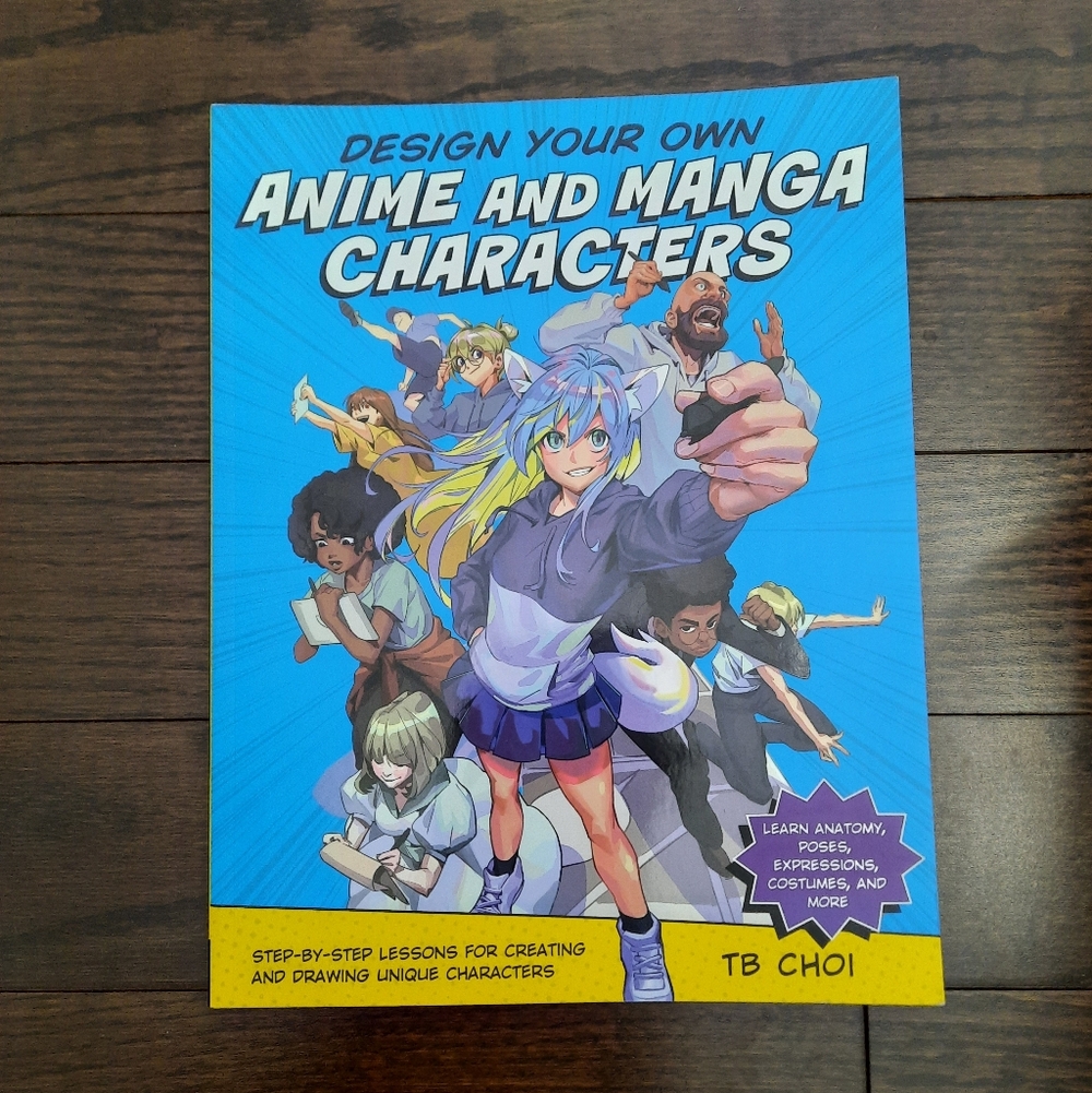 Design Your Own Anime and Manga Characters Book